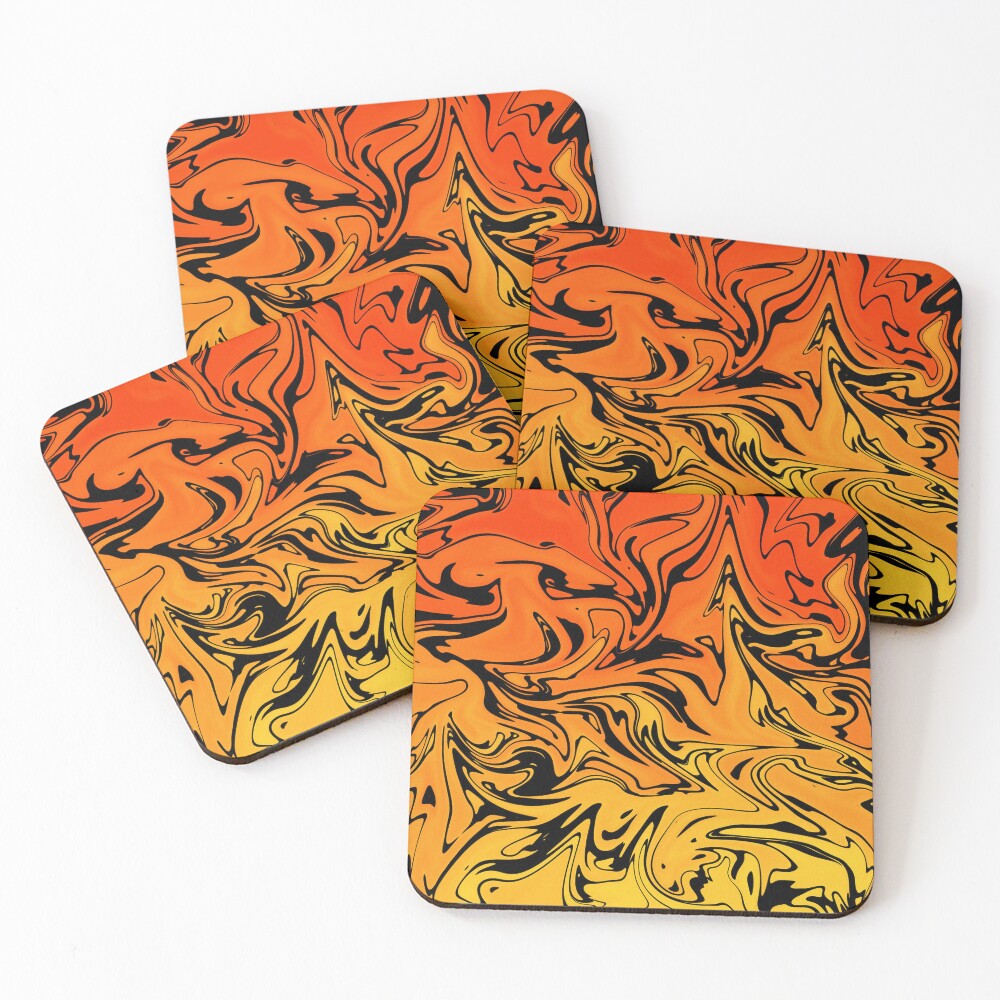 Item preview, Coasters (Set of 4) designed and sold by InABadSay.