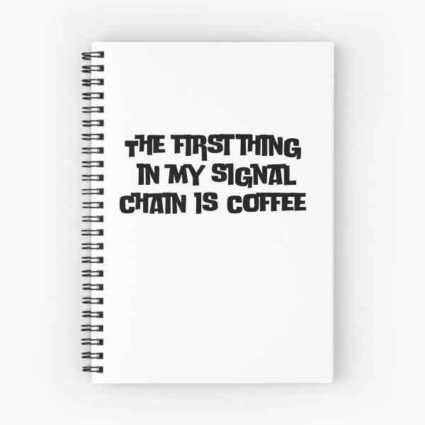 Item preview, the first thing in my signal chain is coffee designed and sold by AngelArtss.