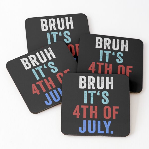 Item preview, Bruh its 4th of July Funny Retro Independence Day designed and sold by Blok45.