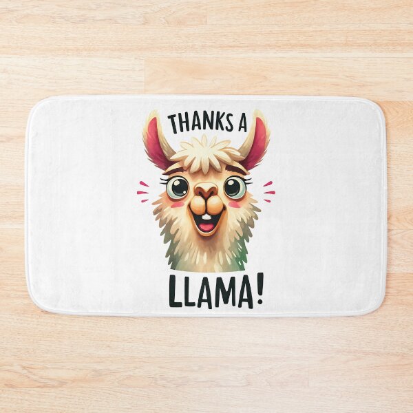 Item preview, Thanks a llama - Funny Animal Quote designed and sold by Kidzz.
