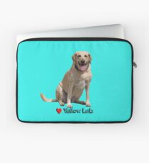 Yellow Lab Love Laptop Sleeve