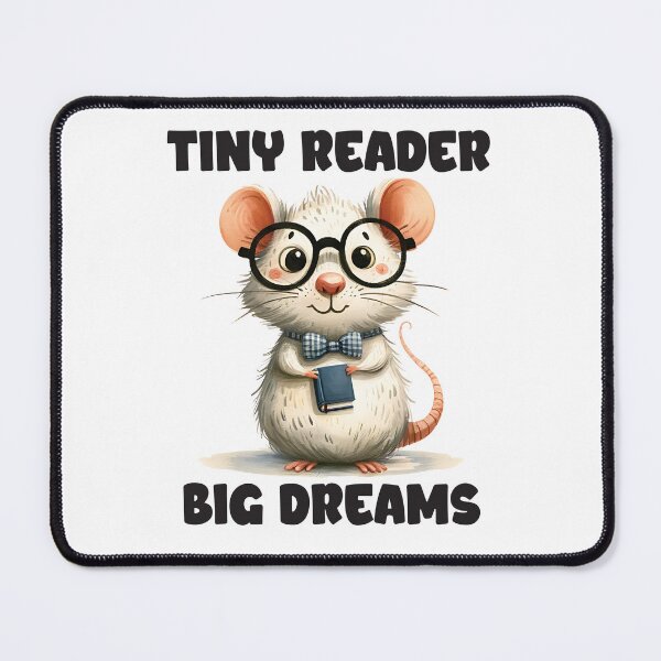 Item preview, Tiny reader, big dreams - Funny Animal Quote designed and sold by Kidzz.