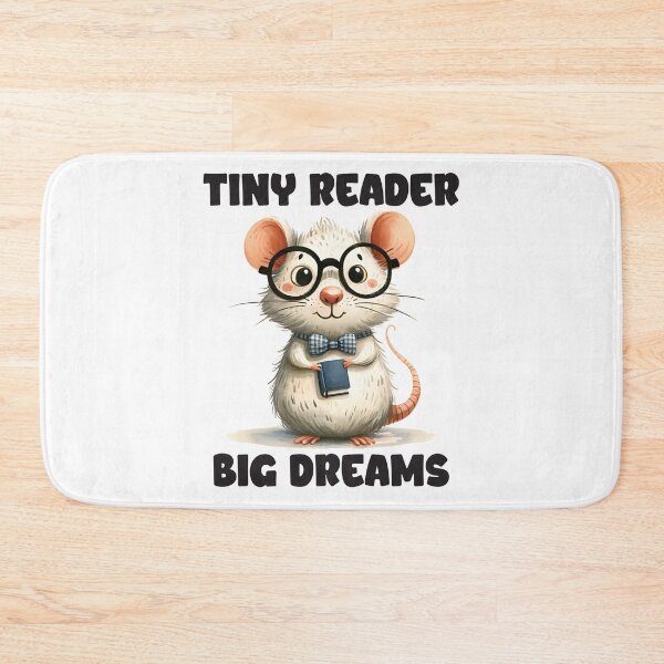 Item preview, Tiny reader, big dreams - Funny Animal Quote designed and sold by Kidzz.