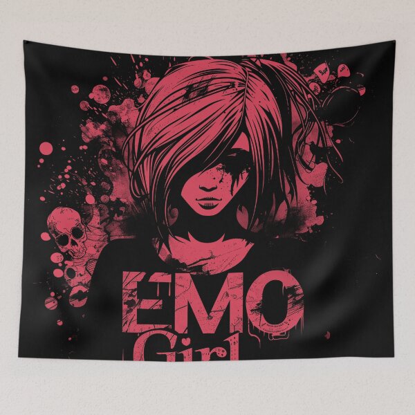Item preview, Emo Girl Grunge Aesthetic Design designed and sold by Apogee Publishing.