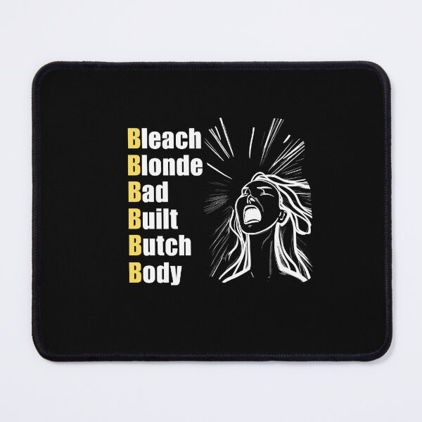Item preview, Bleach Blonde Bad Built Butch Body designed and sold by ANNINOART ⭐⭐⭐⭐⭐.
