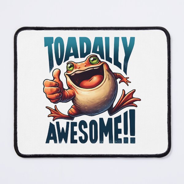 Item preview, Toadally awesome - Funny Animal Quote designed and sold by Kidzz.