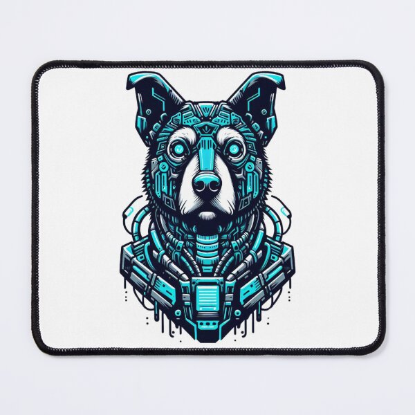 Item preview, Cyber Dog - Robotic Neon designed and sold by MrAI-Store.
