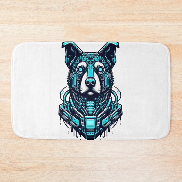 Item preview, Cyber Dog - Robotic Neon designed and sold by MrAI-Store.