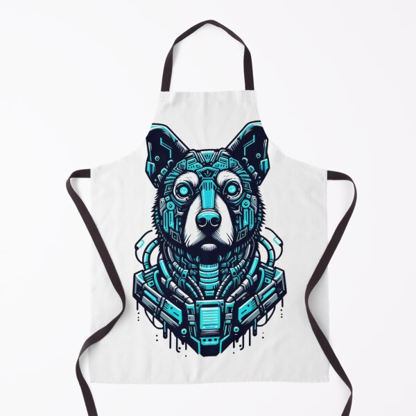 Item preview, Cyber Dog - Robotic Neon designed and sold by MrAI-Store.