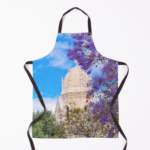 Item preview, jacaranda and Jerónimos Monastery. Lisbon designed and sold by Tereza Pilar  Art.