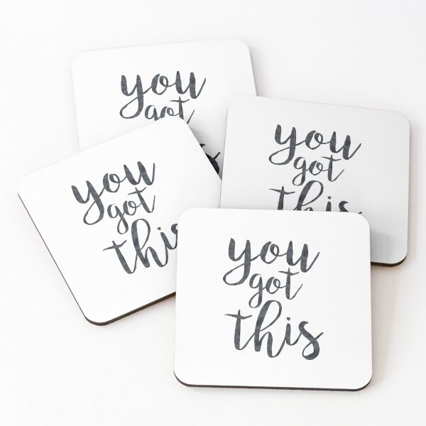 Item preview, You Got This Inspirational Quote designed and sold by blueskywhimsy.