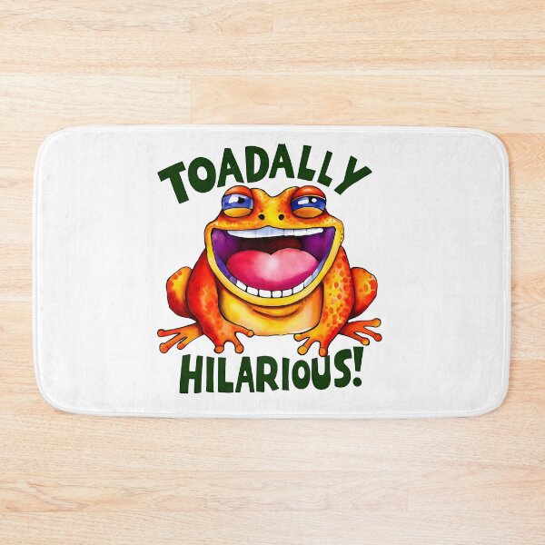 Item preview, Toadally hillarious - Funny Animal Quote designed and sold by Kidzz.