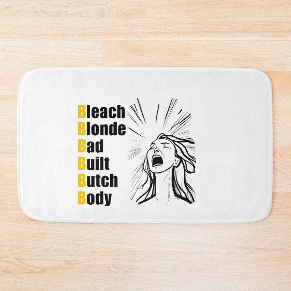 Item preview, Bleach Blonde Bad Built Butch Body designed and sold by ANNINOART ⭐⭐⭐⭐⭐.