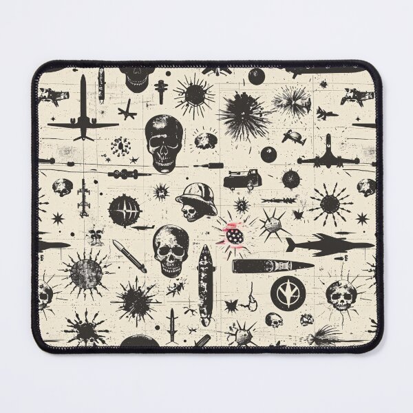Item preview, Armageddon & Nuclear War Symbol Pattern designed and sold by amortka.
