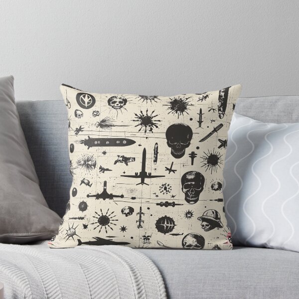 Item preview, Armageddon & Nuclear War Symbol Pattern designed and sold by amortka.