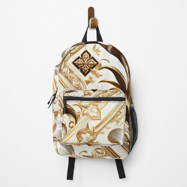Item preview, ornate floral pattern with a prominent white lily at the center designed and sold by aminz4.