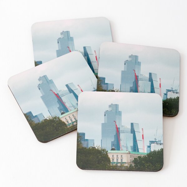 Item preview, Modern skyline of London designed and sold by rhosbahu.