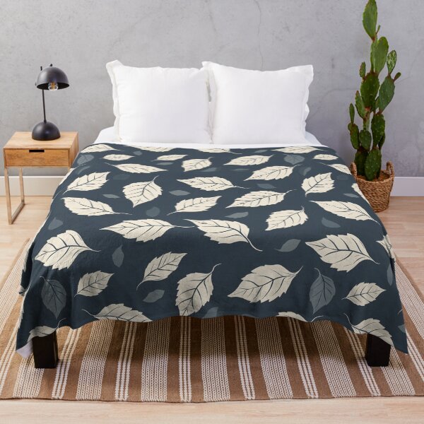 Item preview, Monochromatic Leaf Pattern Scrapbook Paper designed and sold by amortka.
