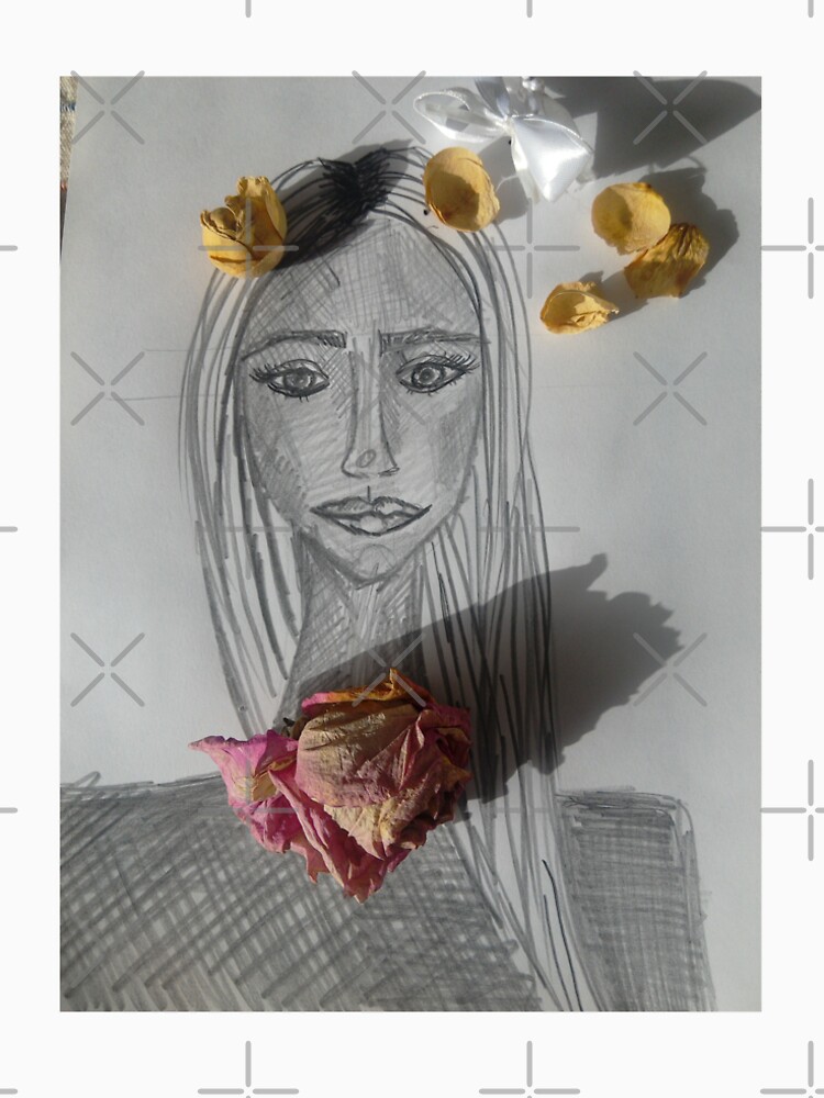 A Girl With Dry Flowers by IvanaKada
