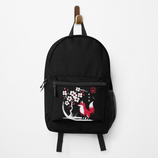 Item preview, Minimalist Fox Ink Japanese Streetwear Novelty Retro Red Fox designed and sold by KsuAnn.
