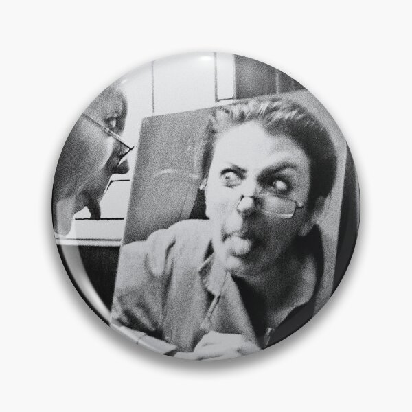 Item preview, Photography portrait woman grimace living mirror in black and white designed and sold by Carré Comme Orange.