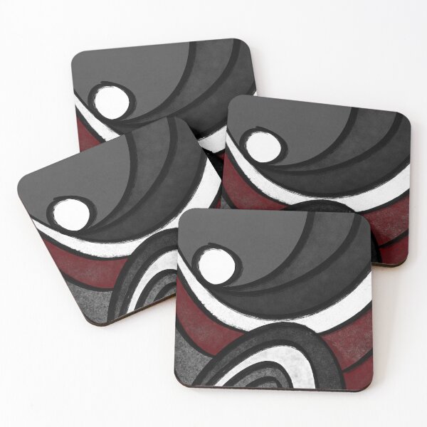 Item preview, Ebb and Flow - Minimalist Art Print designed and sold by ArtByHedwyn.