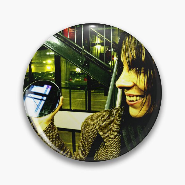 Item preview, Portrait photograph of a woman in profile holding a round mirror designed and sold by Carré Comme Orange.