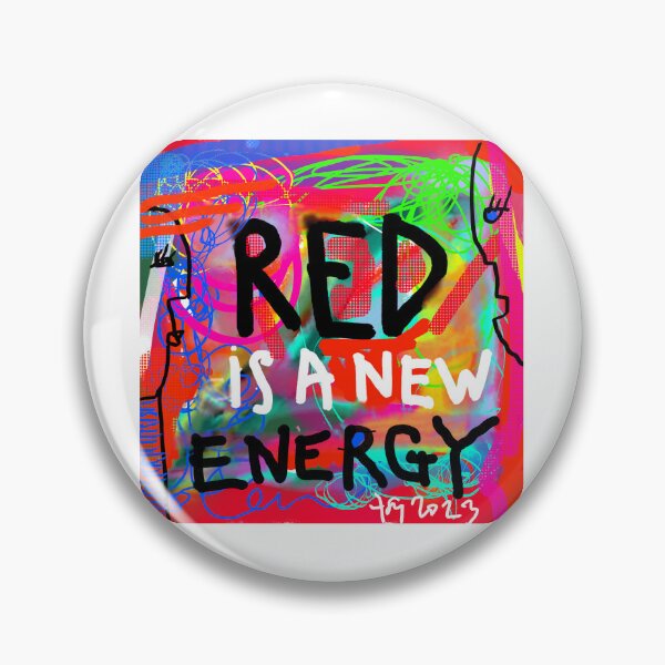 Item preview,  RED IS A NEW ENERGY 2023 designed and sold by tomasz jakub sysło.