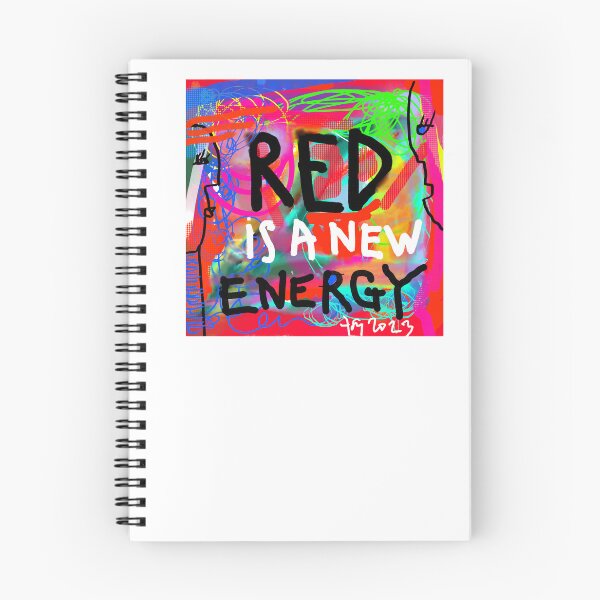 Item preview,  RED IS A NEW ENERGY 2023 designed and sold by tomasz jakub sysło.