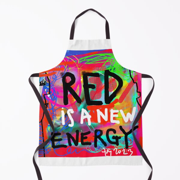Item preview, RED IS A NEW ENERGY 2023 designed and sold by tomasz jakub sysło.