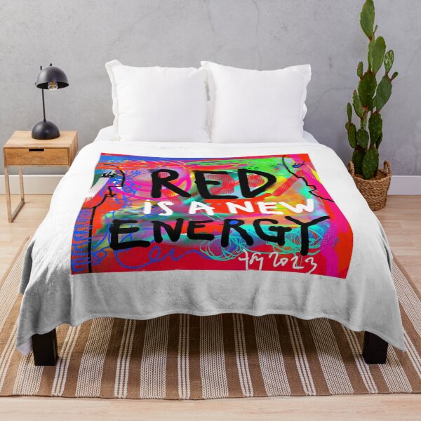 Item preview, RED IS A NEW ENERGY 2023 designed and sold by tomasz jakub sysło.