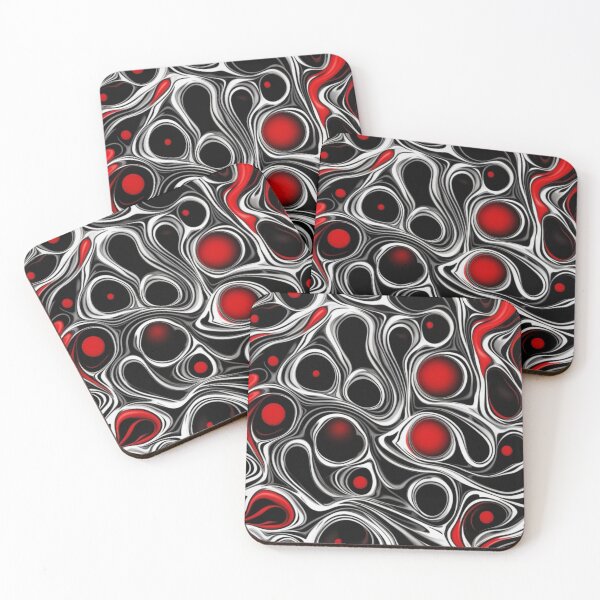 Item preview, Red Black, Bubbles, Contrast, iPhone Case, Abstract designed and sold by Ivan333Croatia.