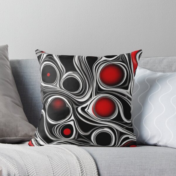 Item preview, Red Black, Bubbles, Contrast, iPhone Case, Abstract designed and sold by Ivan333Croatia.