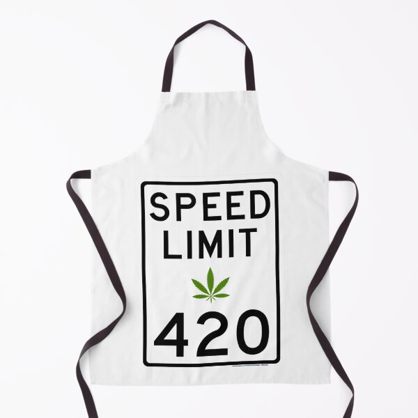 Item preview, Traffic sign speed limit, marijuana 420 designed and sold by Numbers-Art.