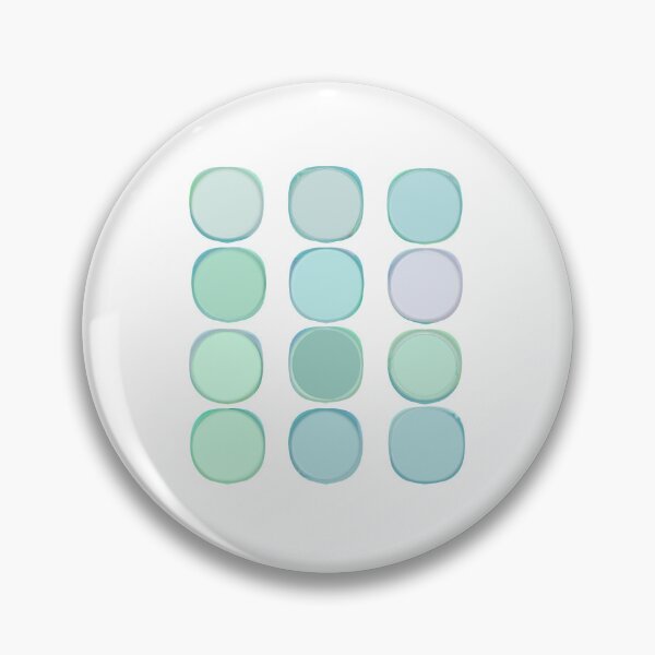 Item preview, Mint Candy Colors Coastal Soft Pastels Palette designed and sold by Beachy.