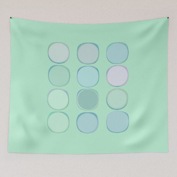 Item preview, Mint Candy Colors Coastal Soft Pastels Palette designed and sold by Beachy.