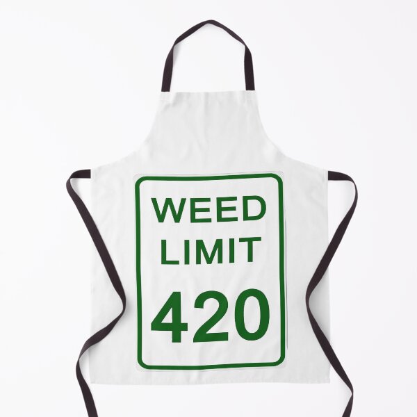 Item preview, Traffic sign weed limit, marijuana 420 designed and sold by Numbers-Art.