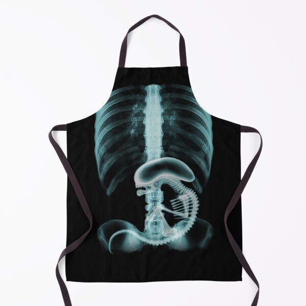 Item preview, Alien radiography v2, Alien X-ray v2, blue designed and sold by Arturo Vivo.