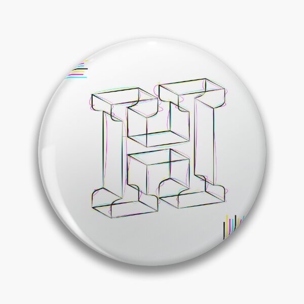 Item preview, H - cmyk strokes designed and sold by JanKrogh.
