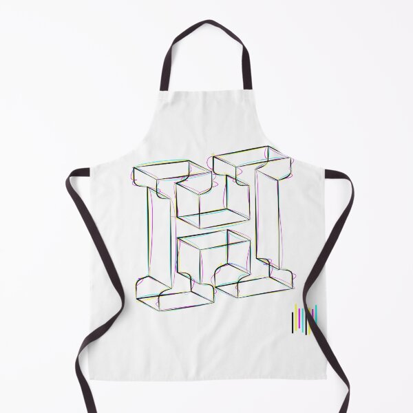 Item preview, H - cmyk strokes designed and sold by JanKrogh.