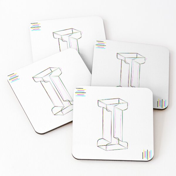 Item preview, I - cmyk strokes designed and sold by JanKrogh.