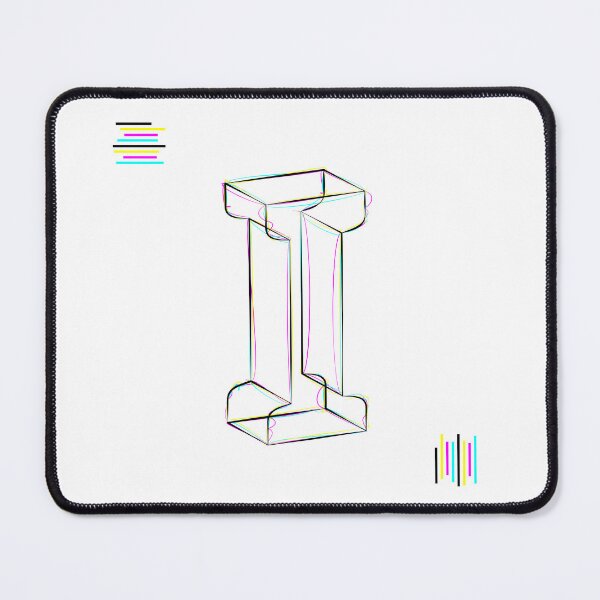 Item preview, I - cmyk strokes designed and sold by JanKrogh.