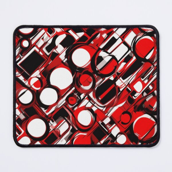 Item preview, Colorful, Abstract, Red White, Bubbles, Contrast, Throw Pillow, Living room, Bedroom, Home and Living designed and sold by Ivan333Croatia.