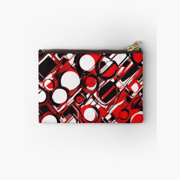 Item preview, Colorful, Abstract, Red White, Bubbles, Contrast, Throw Pillow, Living room, Bedroom, Home and Living designed and sold by Ivan333Croatia.