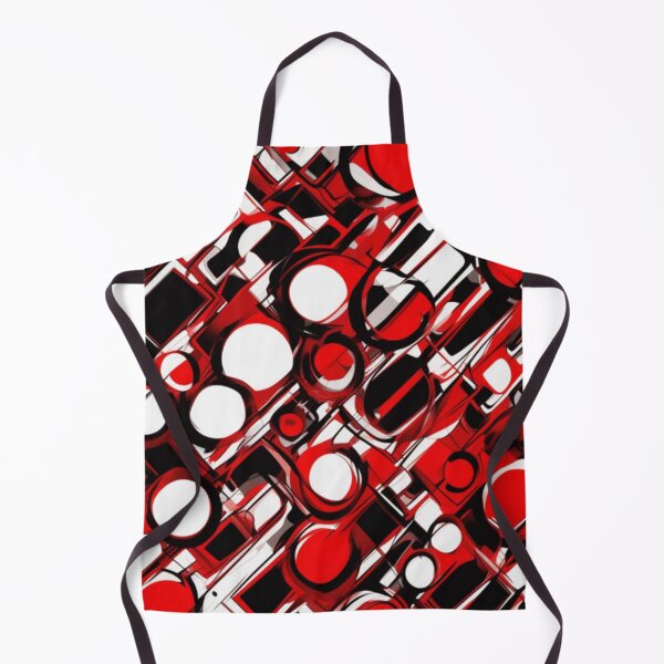 Item preview, Colorful, Abstract, Red White, Bubbles, Contrast, Throw Pillow, Living room, Bedroom, Home and Living designed and sold by Ivan333Croatia.