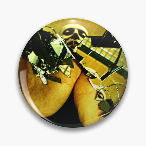 Item preview, Filtered photograph portrait man broken mirror designed and sold by Carré Comme Orange.