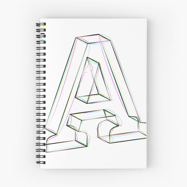 Item preview, A - cmyk strokes designed and sold by JanKrogh.