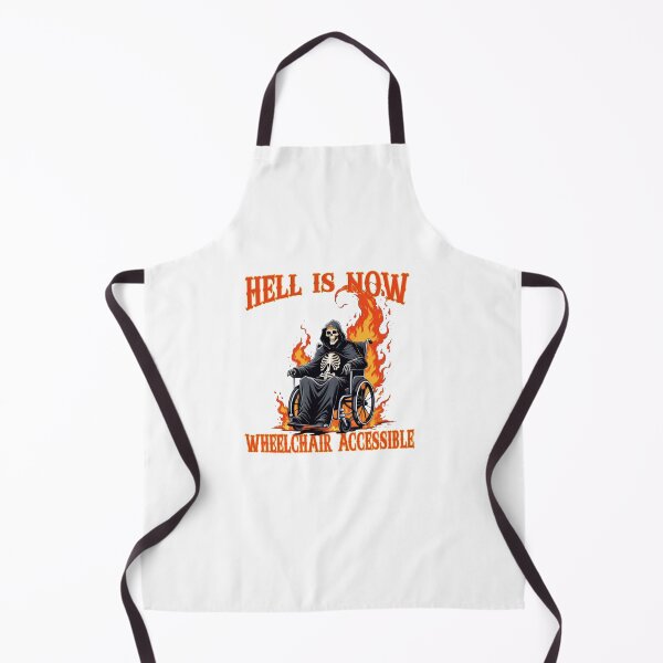Item preview, Hell is now wheelchair accessible designed and sold by goingoncetwice.