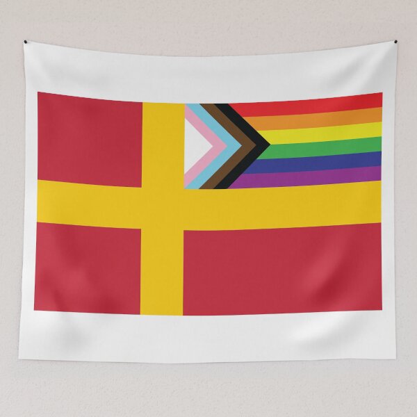 Item preview, Skåne [Rainbow flags] designed and sold by lazarusheart.