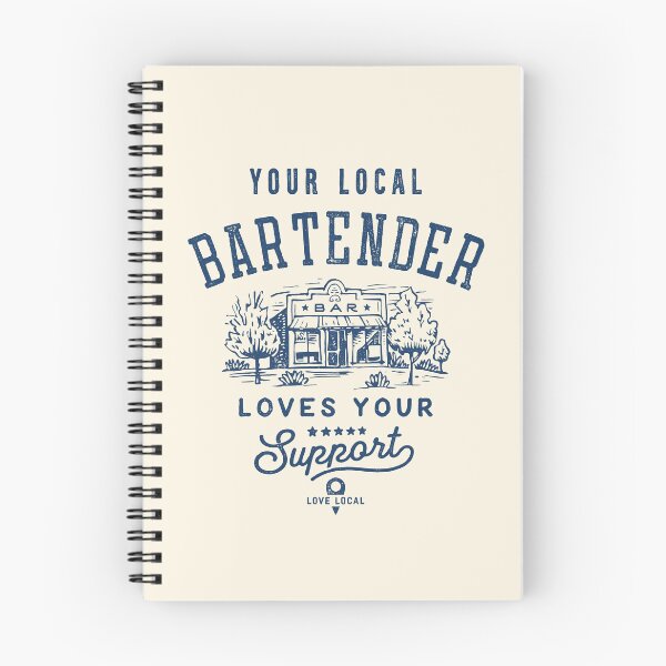 Item preview, Your Local Bartender Loves Your Support Classic designed and sold by Eurokollektiv.